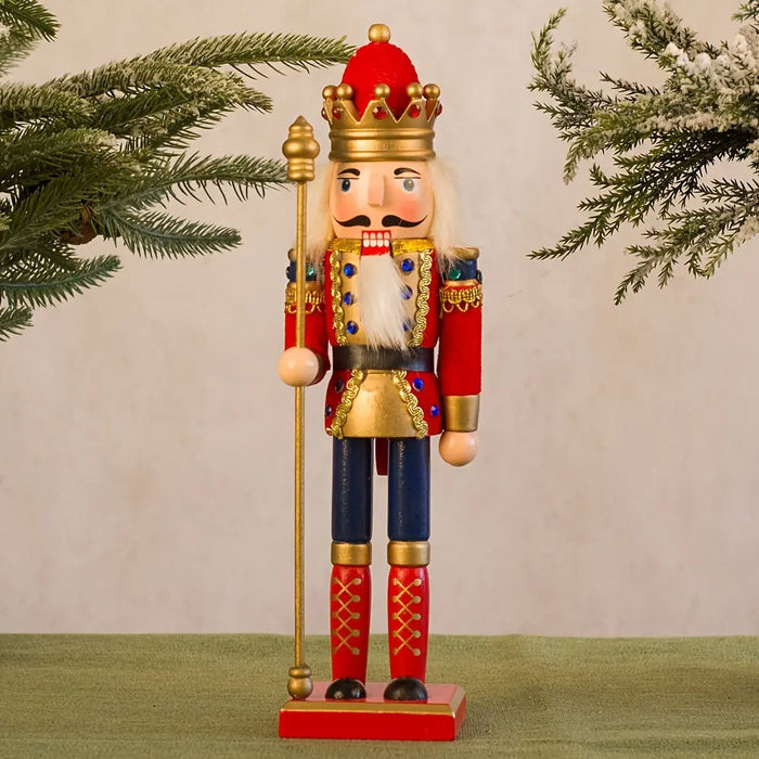 Wearclo | NussknackerJoy - Wooden Nutcracker Soldier Figure for Timeless Christmas Magic