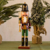 Wearclo | NutcrackerJoy - Wooden Soldier Figure for Holiday Cheer
