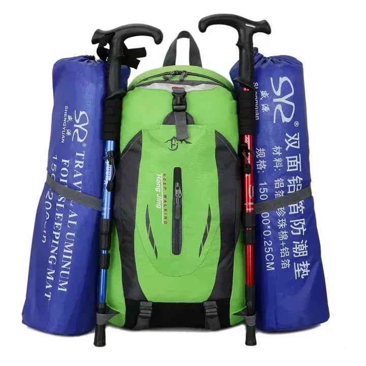 Wearclo | Outdoor Travel Backpack with Multiple Compartments