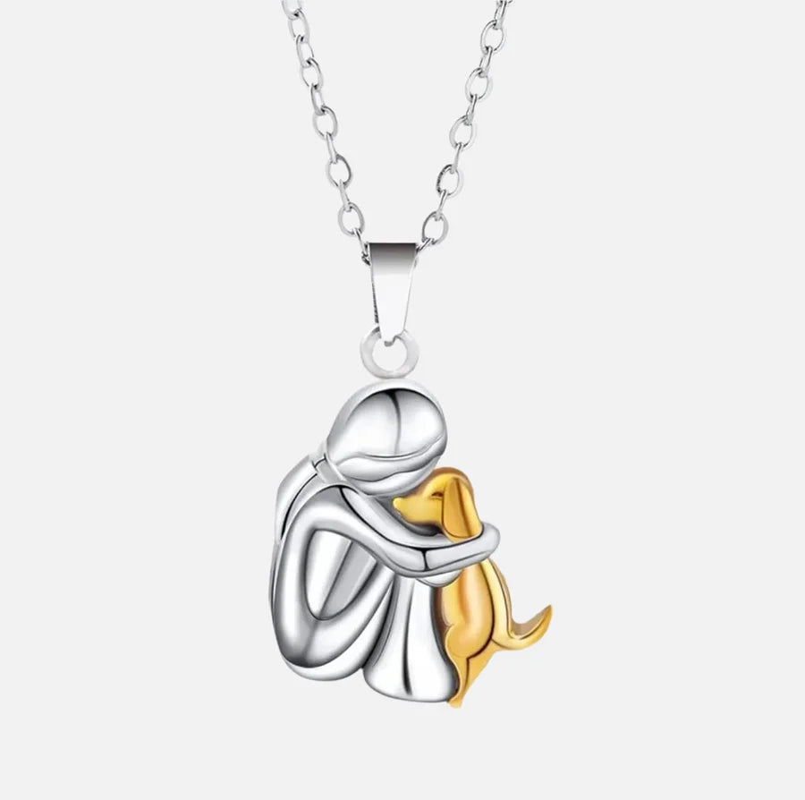 Wearclo | PawHeart Necklace – Jewelry for Dog Lovers with Paw Print