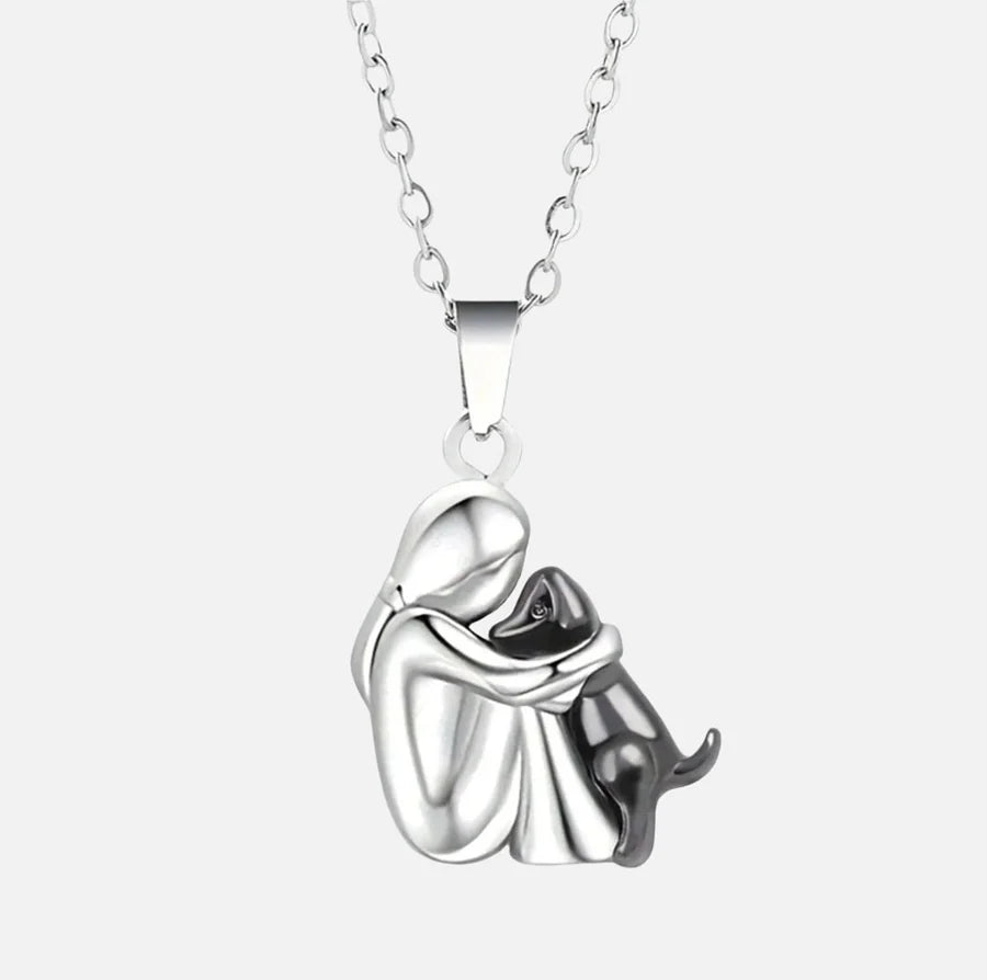 Wearclo | PawHeart Necklace – Jewelry for Dog Lovers with Paw Print
