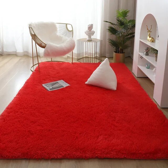 Wearclo | Plush Soft Area Rug | Modern Wilton Style