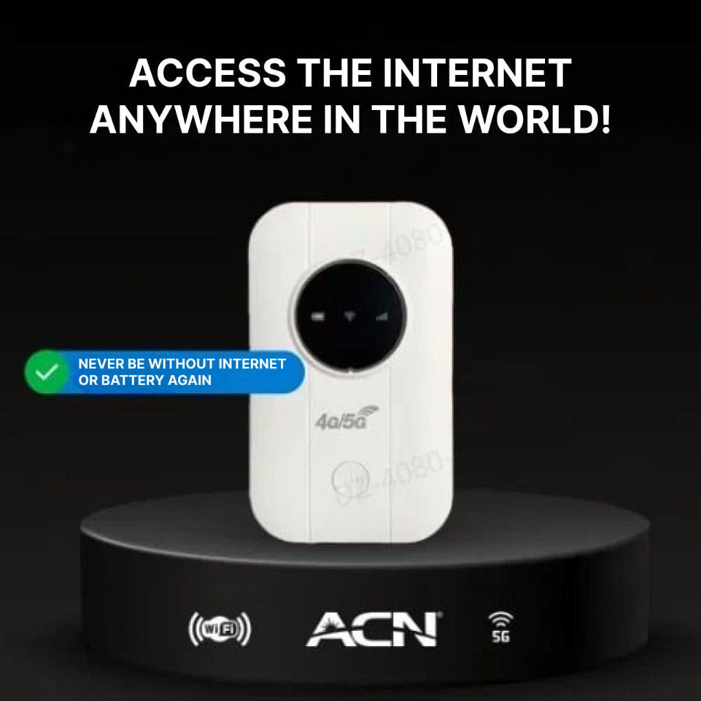 Wearclo | Portable 4G/5G WiFi Hotspot Router