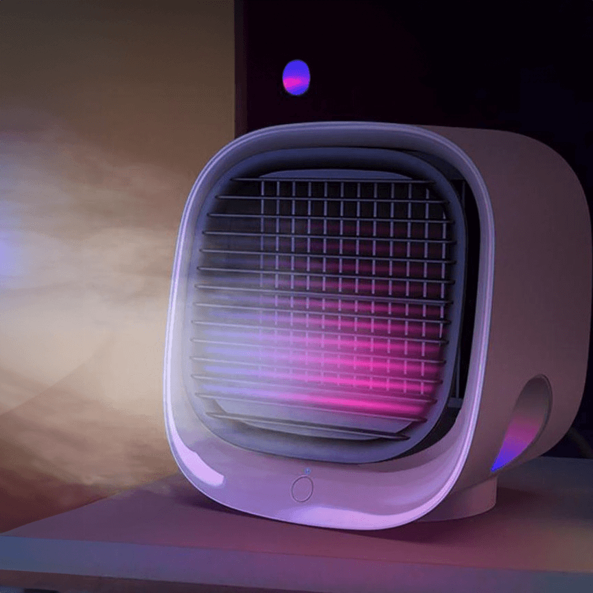 Wearclo | Portable Air Conditioner for Car USB Car Air Conditioner Personal Space Mini Air Conditioner