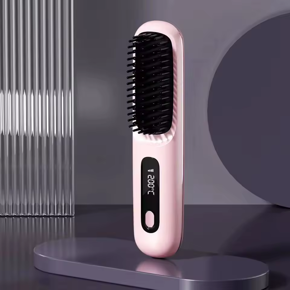 Wearclo | Portable Hair Styling Brush | Smooth and Healthy Hair Anytime, Anywhere