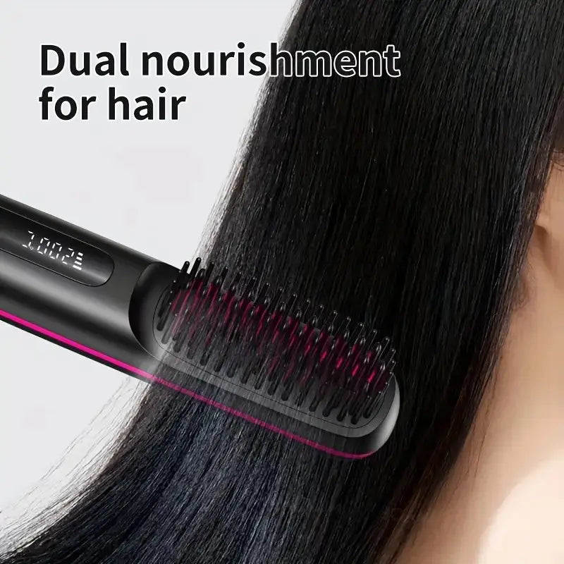 Wearclo | Portable Hair Styling Brush | Smooth and Healthy Hair Anytime, Anywhere