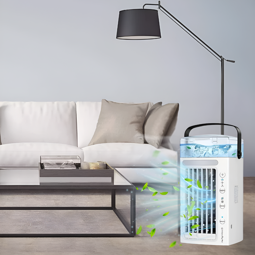 Wearclo | Portable Mini Air Cooler Fan with Handle