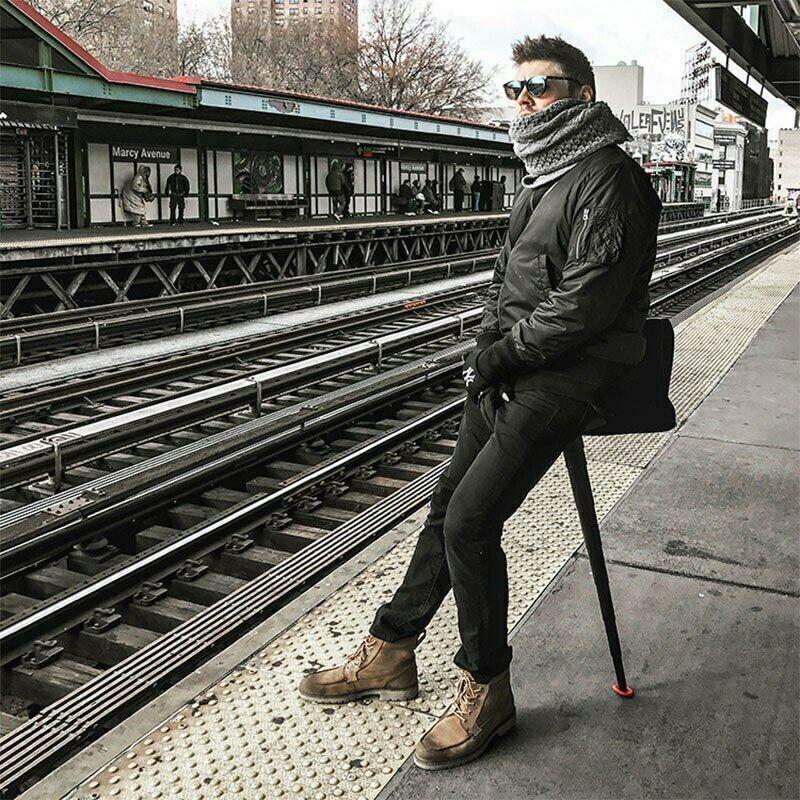 Wearclo | Portable Mini Folding Chair for Queueing Outdoors etc.