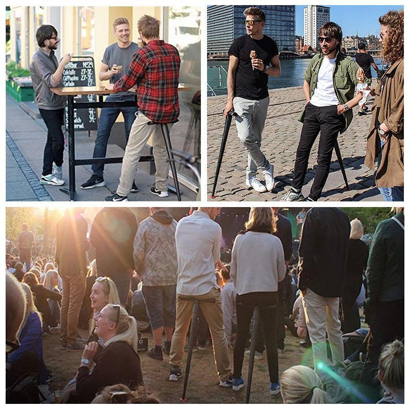 Wearclo | Portable Mini Folding Chair for Queuing Outdoors etc.
