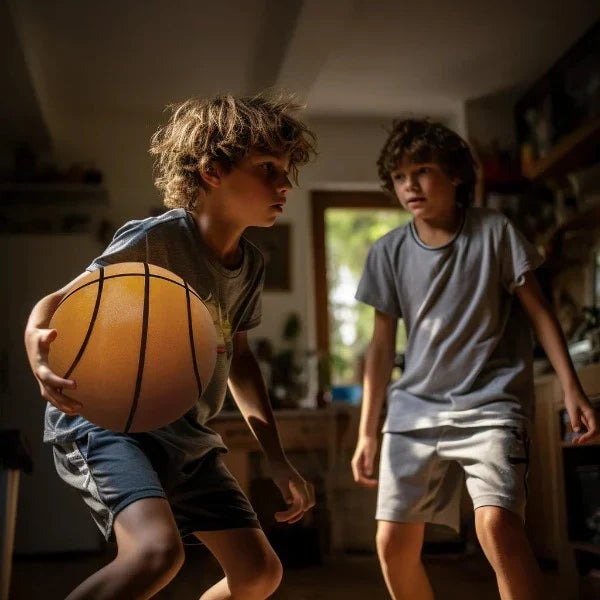 Wearclo | Professional Silent Basketball | Noise-Free Foam Technology | High-Density Indoor Training Ball | Optimal Bounce | Safe & Neighbor-Friendly