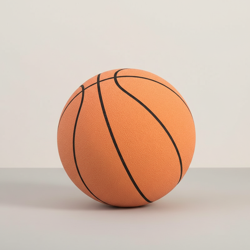 Wearclo | Professional Silent Basketball | Noise-Free Foam Technology | High-Density Indoor Training Ball | Optimal Bounce | Safe & Neighbor-Friendly