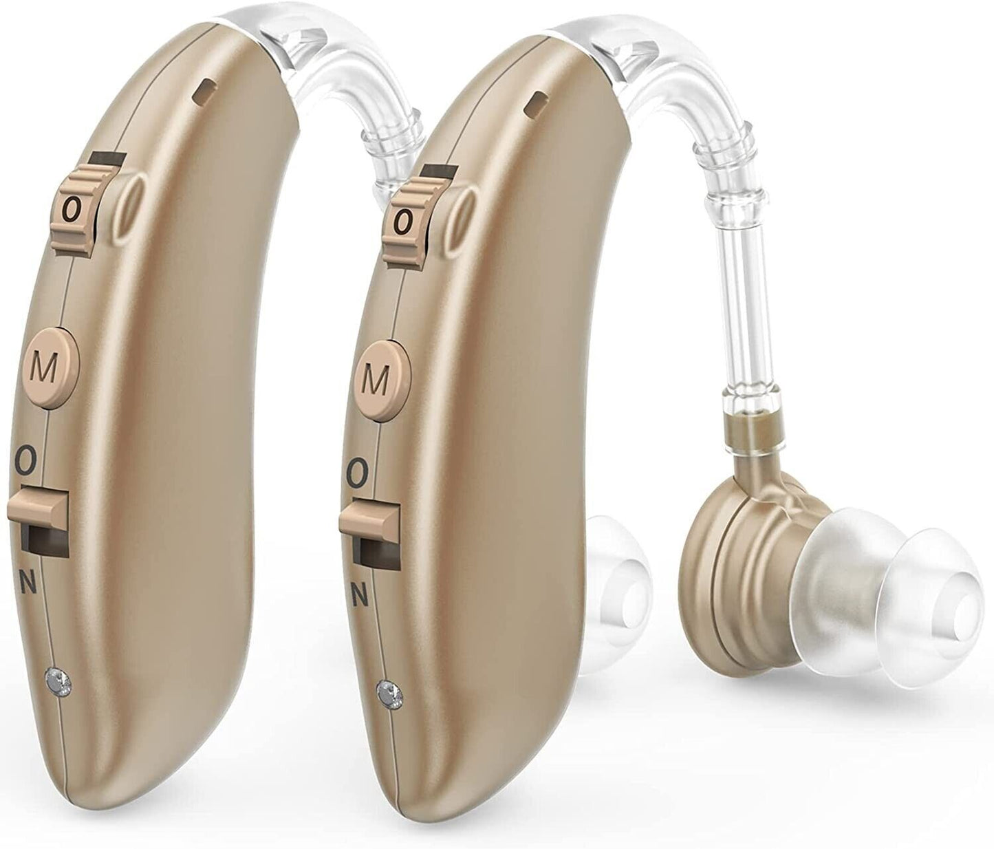 Wearclo | Rechargeable Digital Behind the Ear Hearing Aids BTE With Noise Reduction