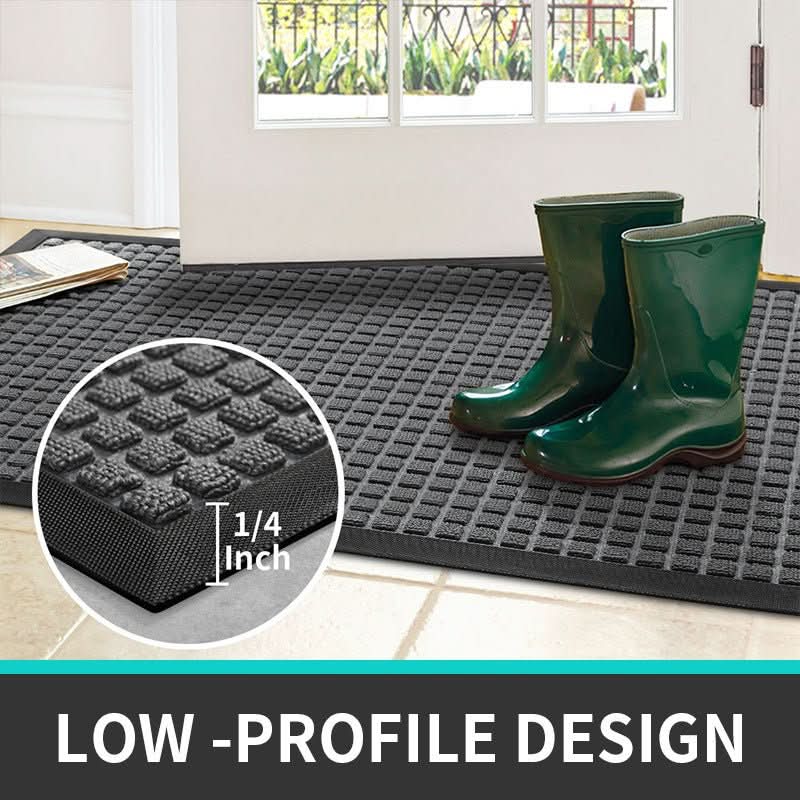 Wearclo | Robust Anti-Slip Doormat for Scraping Dirt
