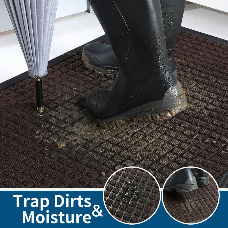 Wearclo | Robust Anti-Slip Doormat for Scraping Dirt