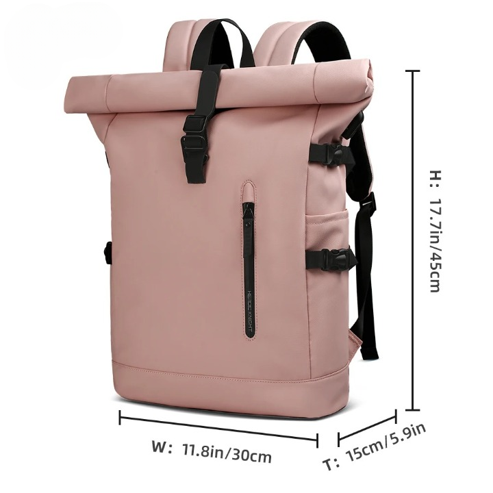 Wearclo | Roll-Top Bicycle Pannier Backpack