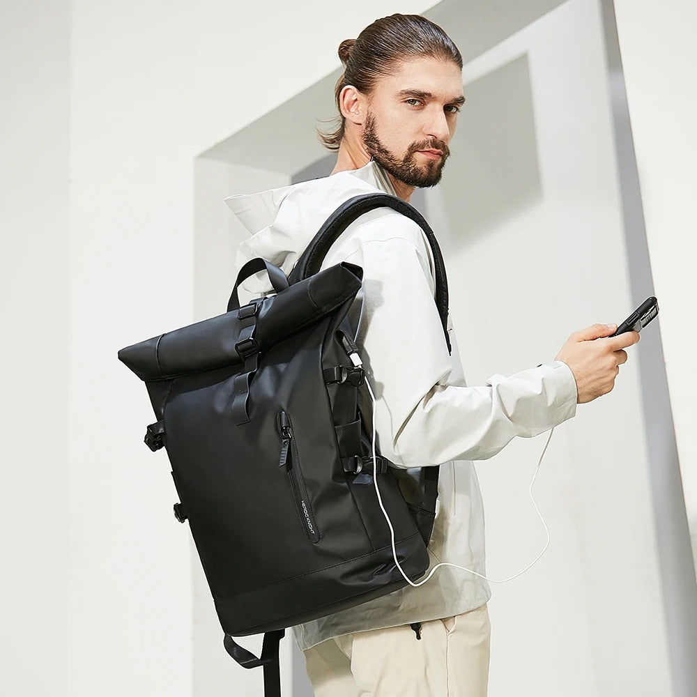 Wearclo | Roll-Top Bicycle Pannier Backpack