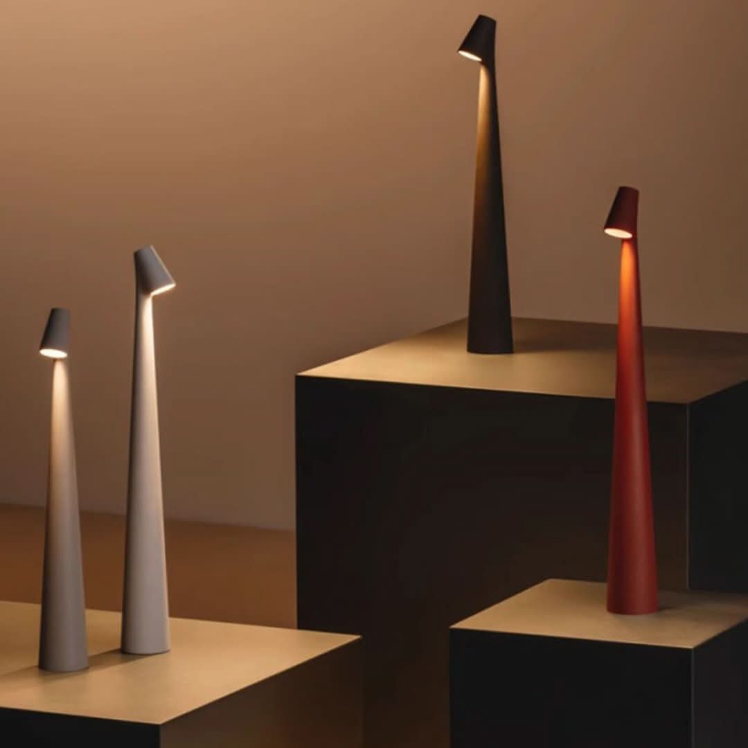 Wearclo | Scandinavian Drip-Free Table Lamp | Touch Control & USB Charging