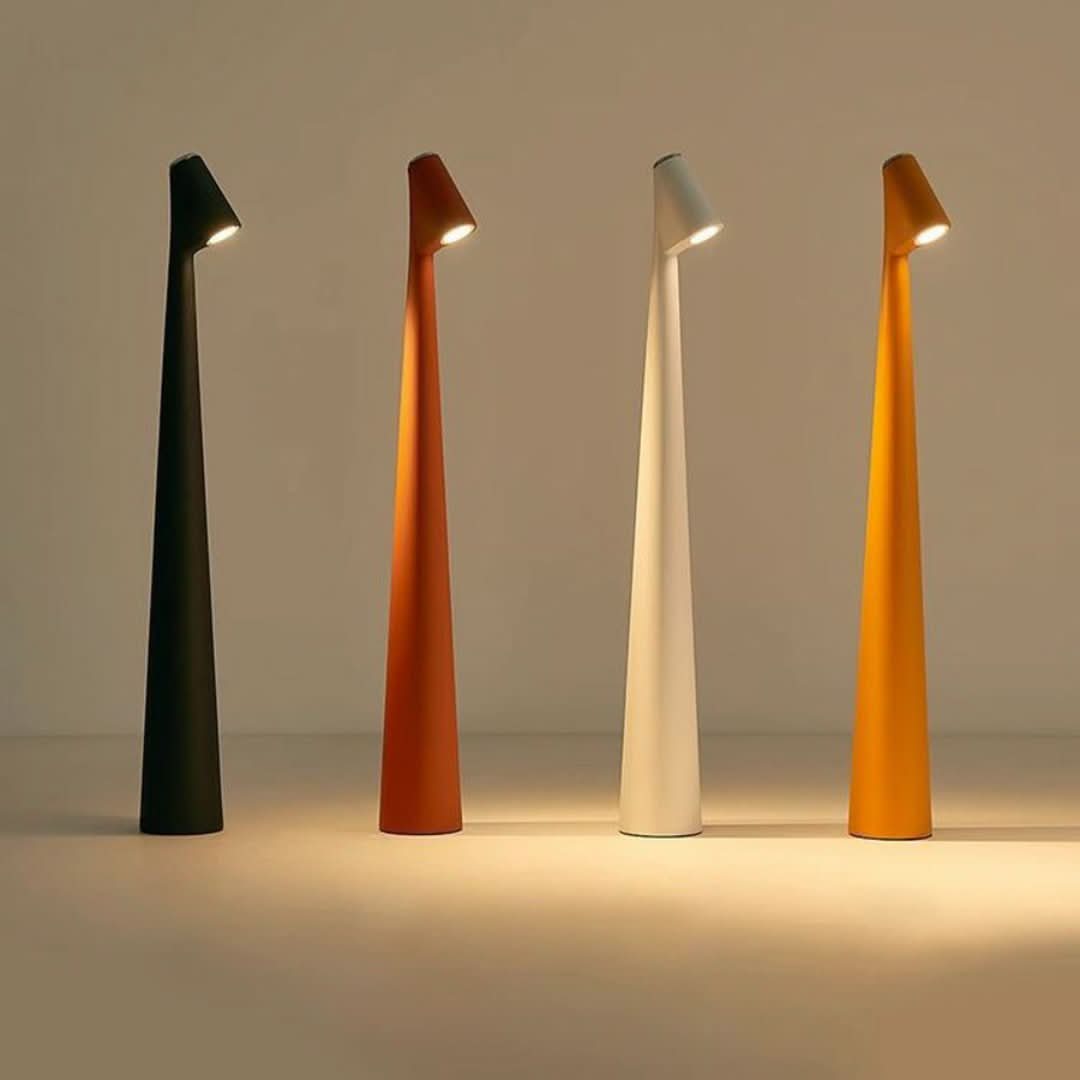 Wearclo | Scandinavian Drip-Free Table Lamp | Touch Control & USB Charging