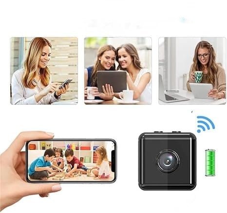 Wearclo | SecureView – 1080p Wireless Mini Security Camera for Indoor and Outdoor Monitoring