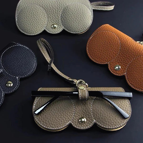 Wearclo | ShadeShield Soft Leather Sunglasses Case