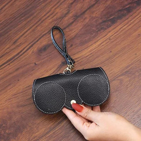 Wearclo | ShadeShield Soft Leather Sunglasses Case