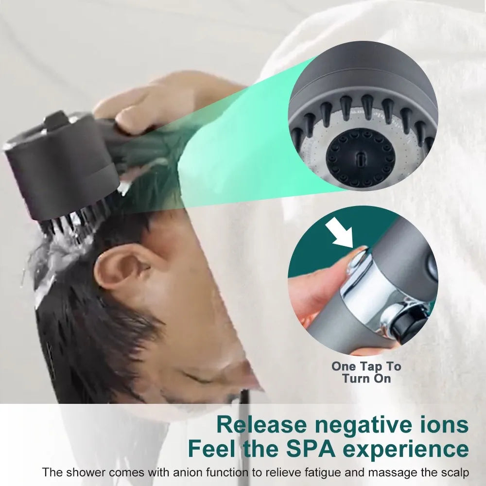 Wearclo | Shower head – PowerSpray – increased pressure – Spa experience