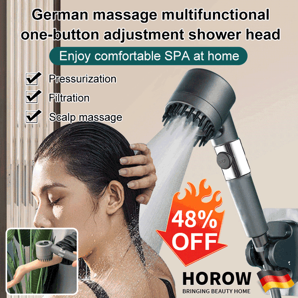 Wearclo | Shower head – PowerSpray – increased pressure – Spa experience