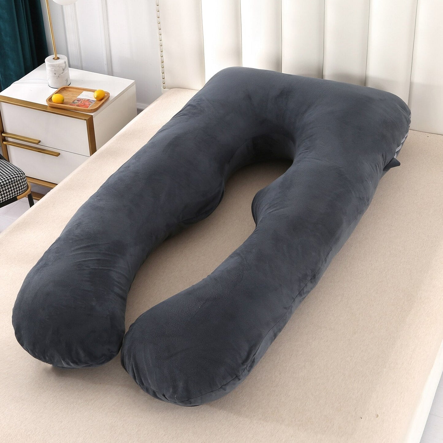 Wearclo | Side Sleeper Body Pillow | Ergonomic Full Body Support