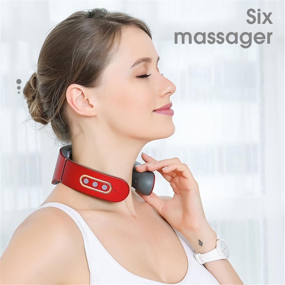 Wearclo | Smart 4D Neck and Shoulder Massage with Heat for Neck and Shoulder Relief