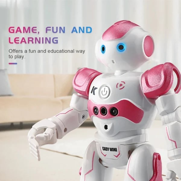 Wearclo | Smart Robot Toy for Kids | ThinkBot Interactive Learning Robot | Gesture Control | Dancing & Talking | Rechargeable