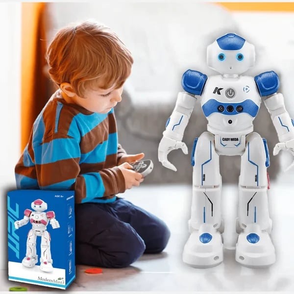 Wearclo | Smart Robot Toy for Kids | ThinkBot Interactive Learning Robot | Gesture Control | Dancing & Talking | Rechargeable