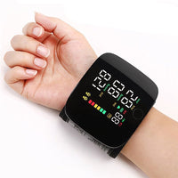 Wearclo | Smart Wrist Blood Pressure Monitor – Electronic Portable Sphygmomanometer with Voice Alerts