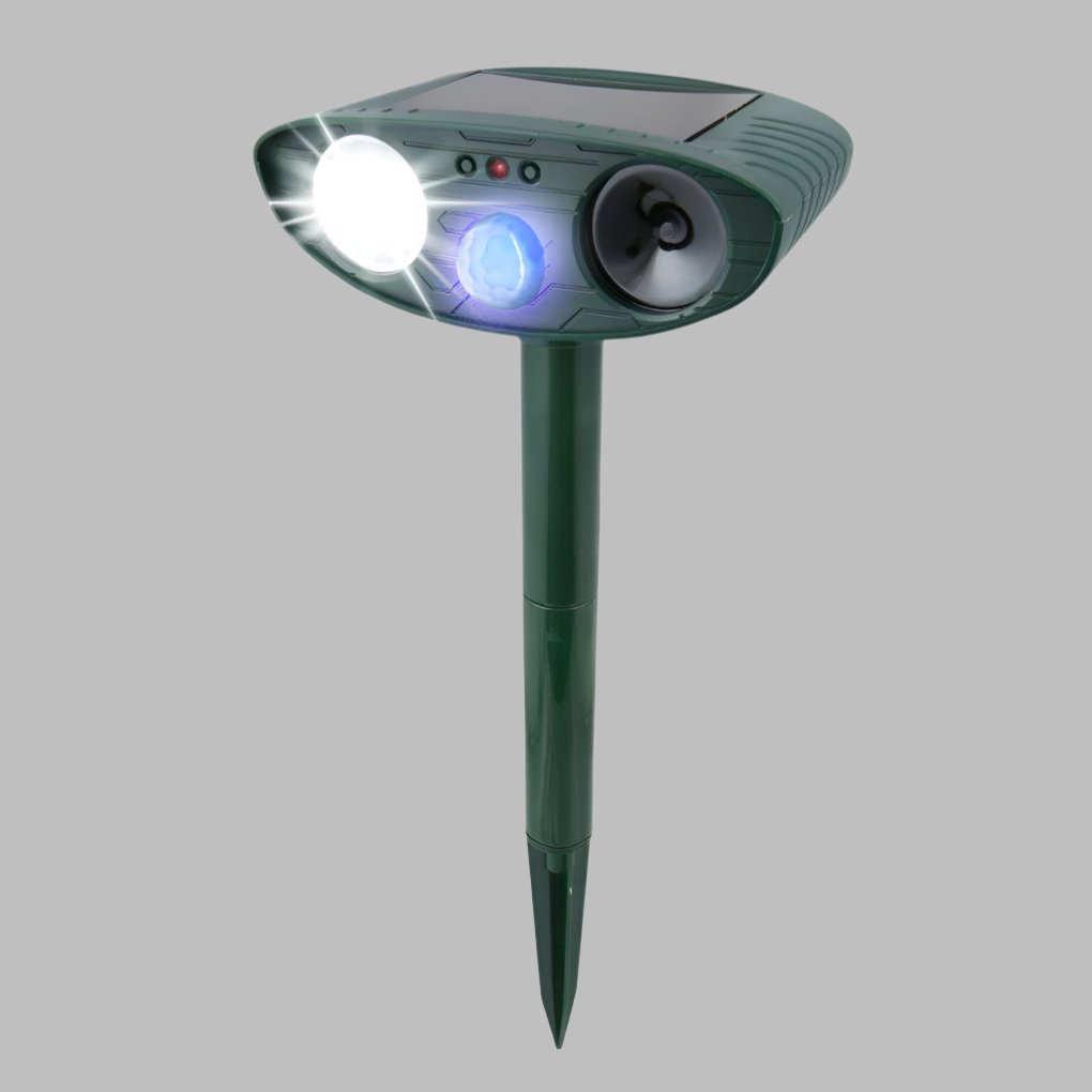 Wearclo | Solar Ultrasonic Pest Repeller with Flashing LED