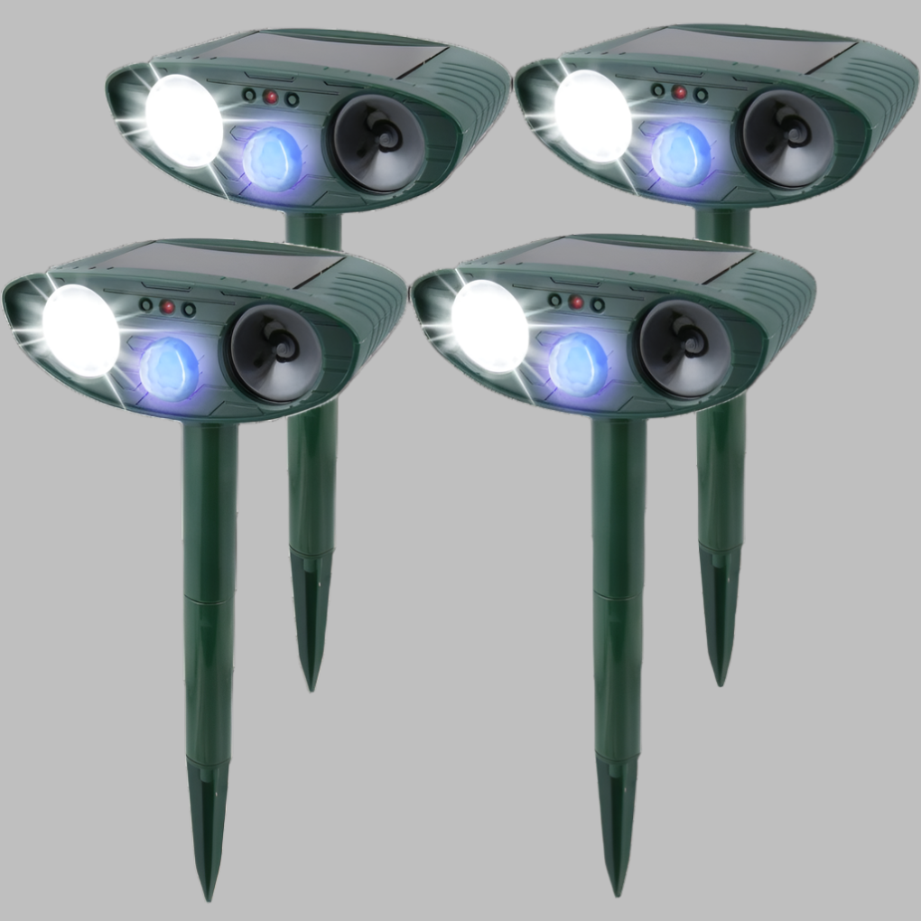 Wearclo | Solar Ultrasonic Rabbit Repeller with LED Flash