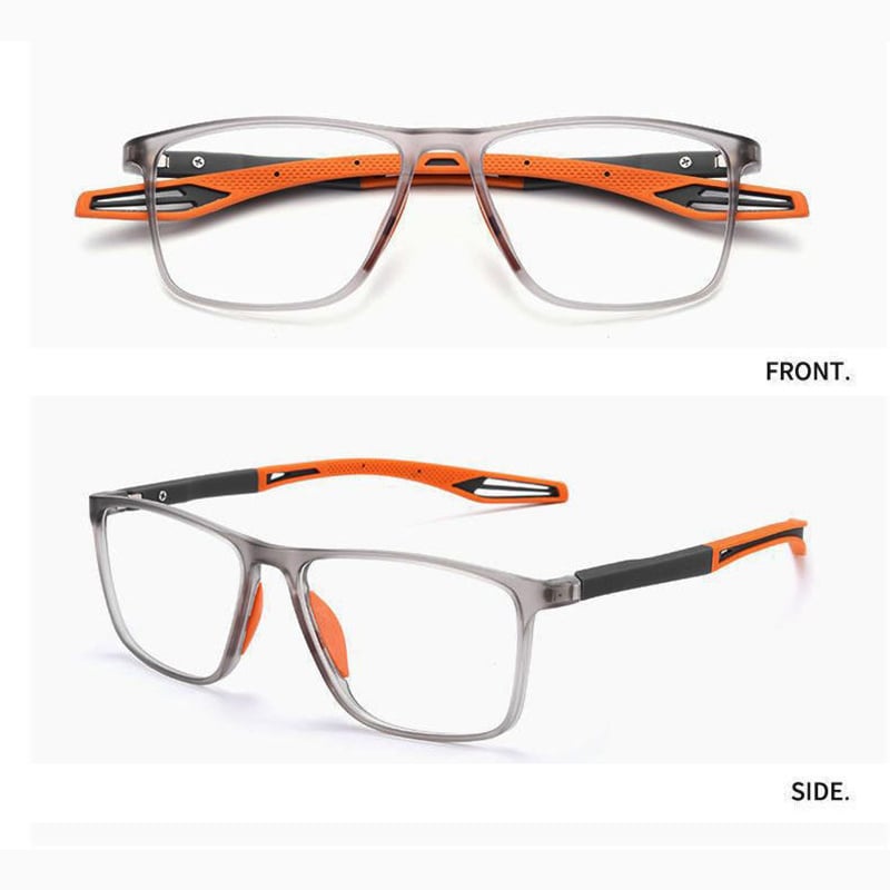 Wearclo | Sports glasses for men with ultra-light lenses against blue light and presbyopia