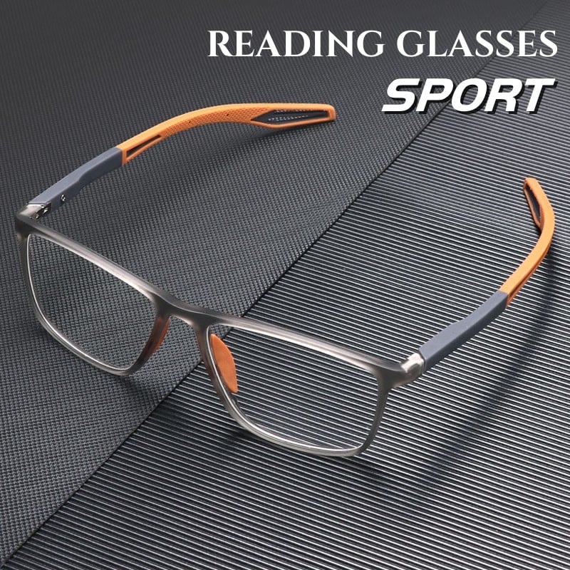 Wearclo | Sports glasses for men with ultra-light lenses against blue light and presbyopia