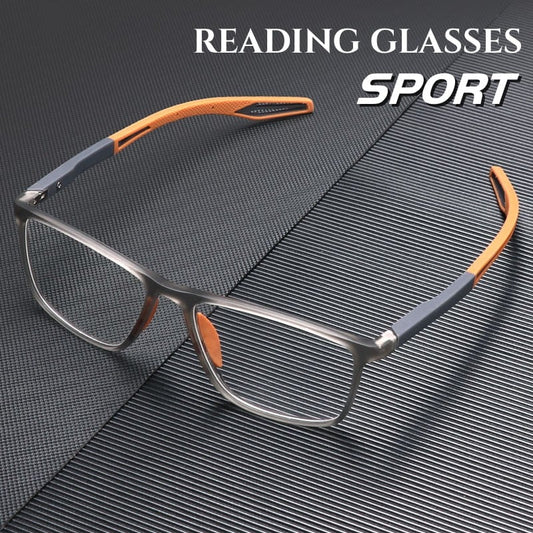 Wearclo | Sports glasses for men with ultra-light lenses against blue light and presbyopia