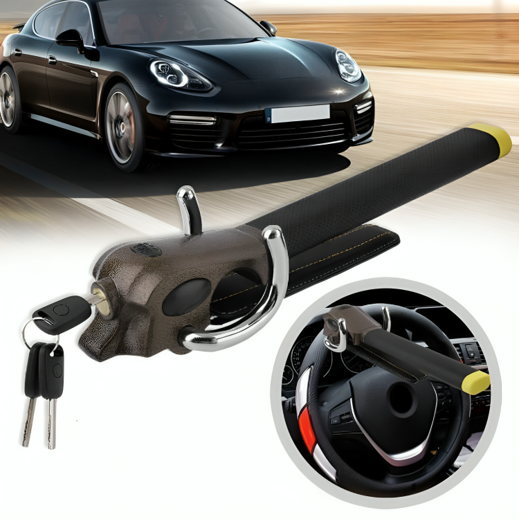 Wearclo | Steering Wheel Lock for Cars Heavy Duty Security