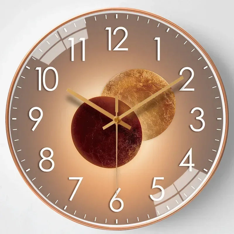 Wearclo | Timeless Whisper™ | Silent Classic Wall Clock | Noise-Free Design for Bedroom & Office Decor