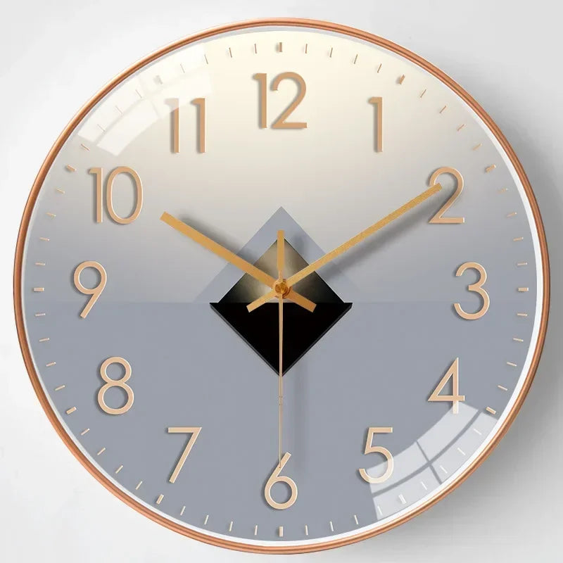 Wearclo | Timeless Whisper™ | Silent Classic Wall Clock | Noise-Free Design for Bedroom & Office Decor