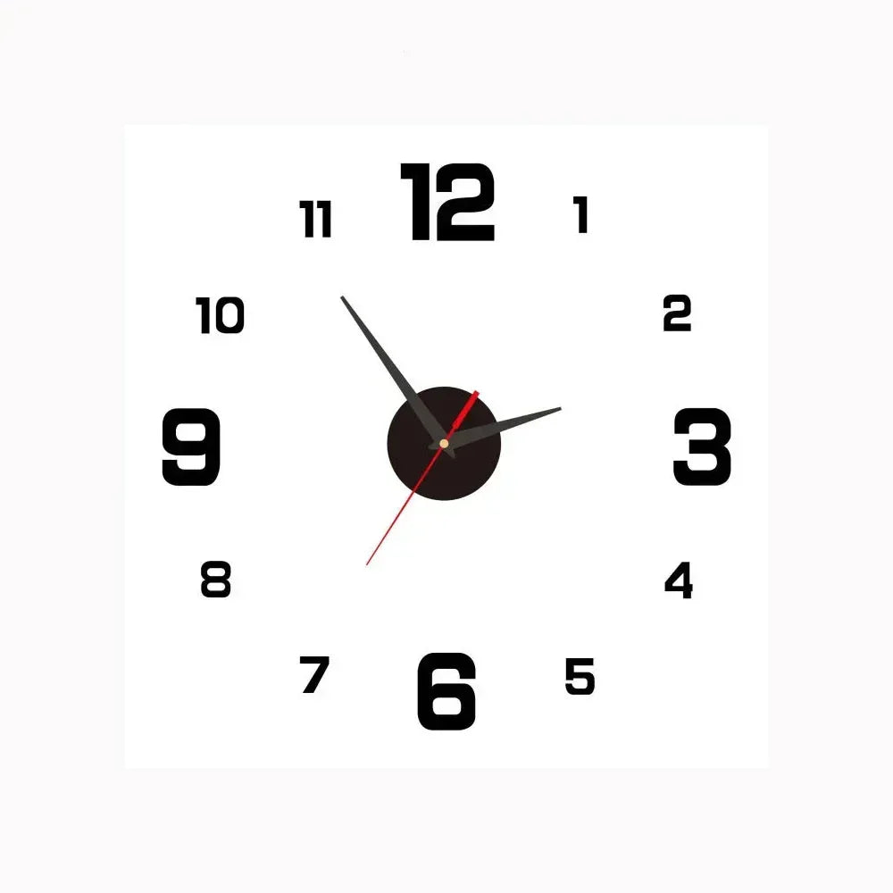Wearclo | Timeless Whisper™ | Silent Classic Wall Clock | Noise-Free Design for Bedroom & Office Decor