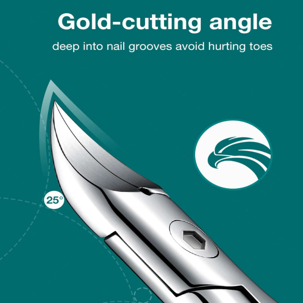 Wearclo | Toenail Clipper for Seniors with Curved Blade