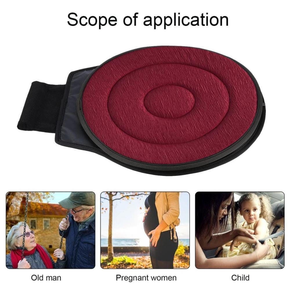 Wearclo | TurnEase 360° Rotating Seat Cushion – Comfortable Swivel Cushion for Car, Office & Home