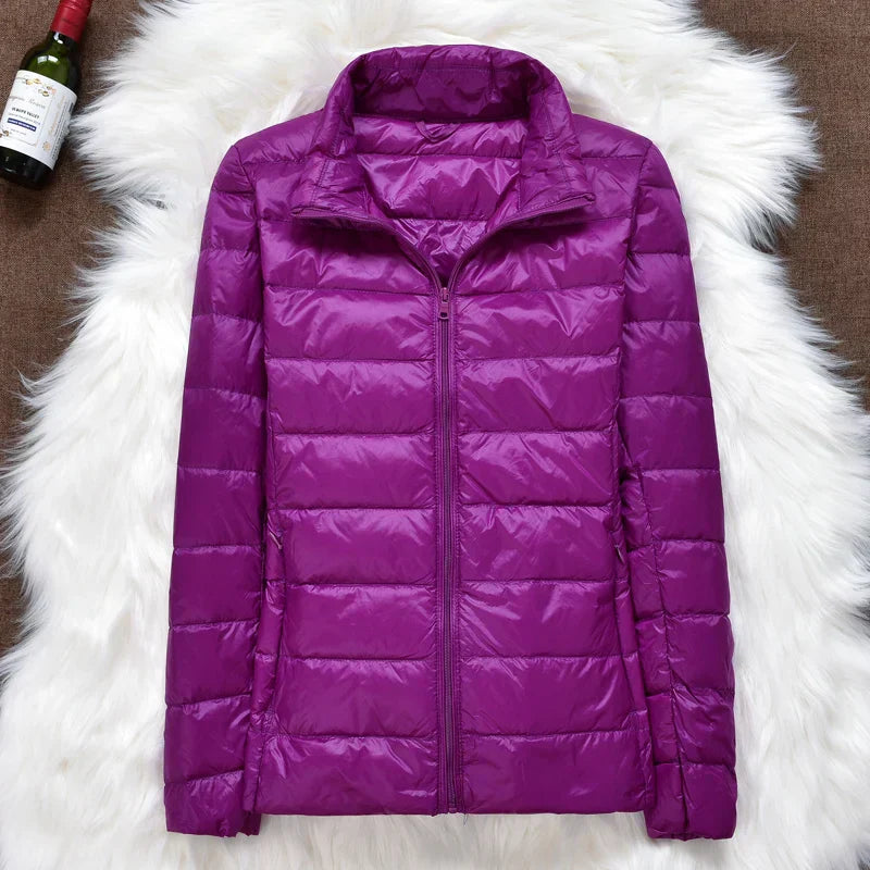 Wearclo | Ultralight Women's Down Jacket with Hood