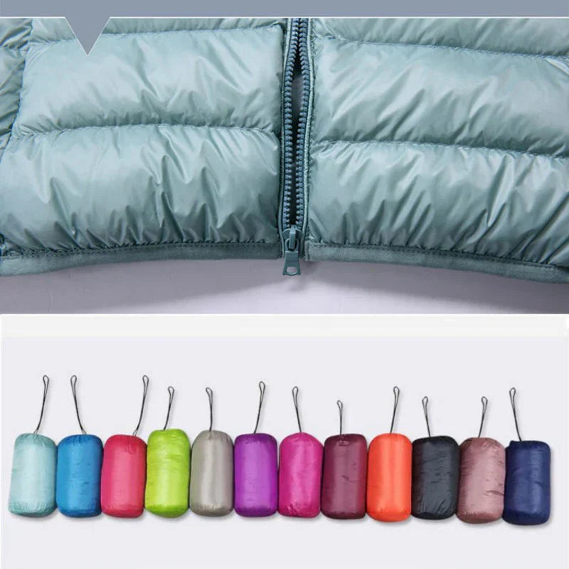 Wearclo | Ultralight Women's Down Jacket with Hood