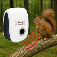 Wearclo | Ultrasonic Pest Repeller - Deters Squirrels in 48 Hrs for Outdoors