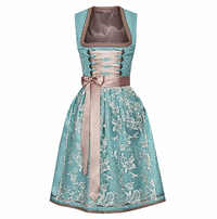 Wearclo | Women's Satin Bavarian Festival Dress