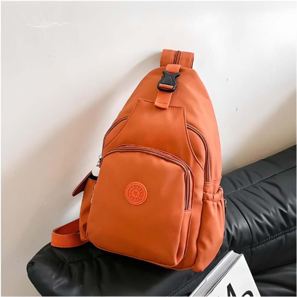 Wearclo | Unisex Anti-theft Sling Bag with Hidden Pockets