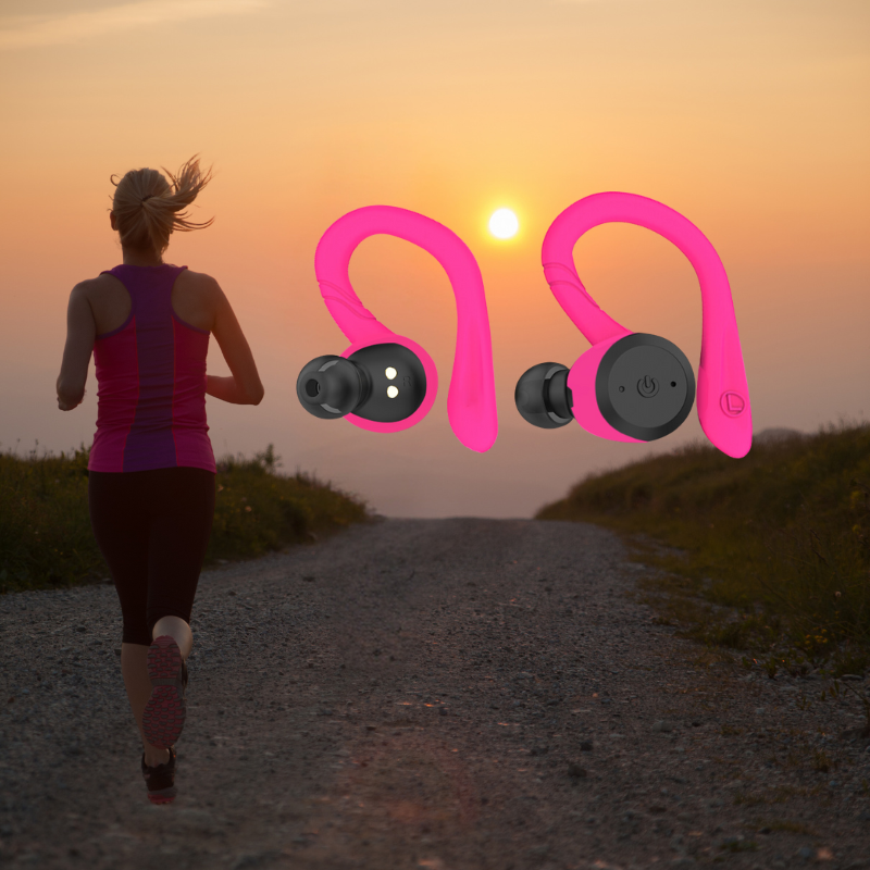 Wearclo | Vega - Waterproof Wireless Sport Earbuds with 20 Hours Playtime