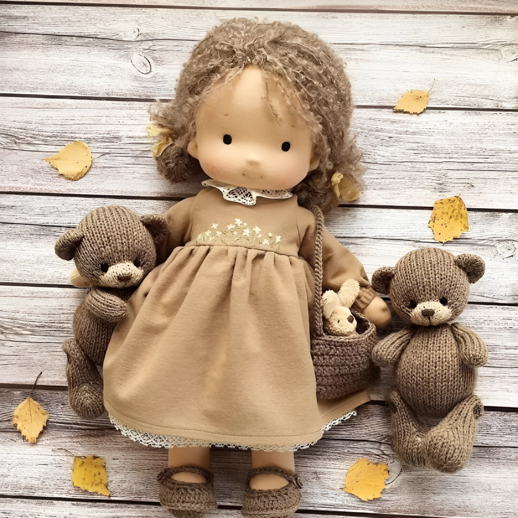 Wearclo | Waldorf Cloth Doll with Simple Design